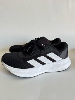 adidas Women's Black and White Cloudfoam Running Sneakers